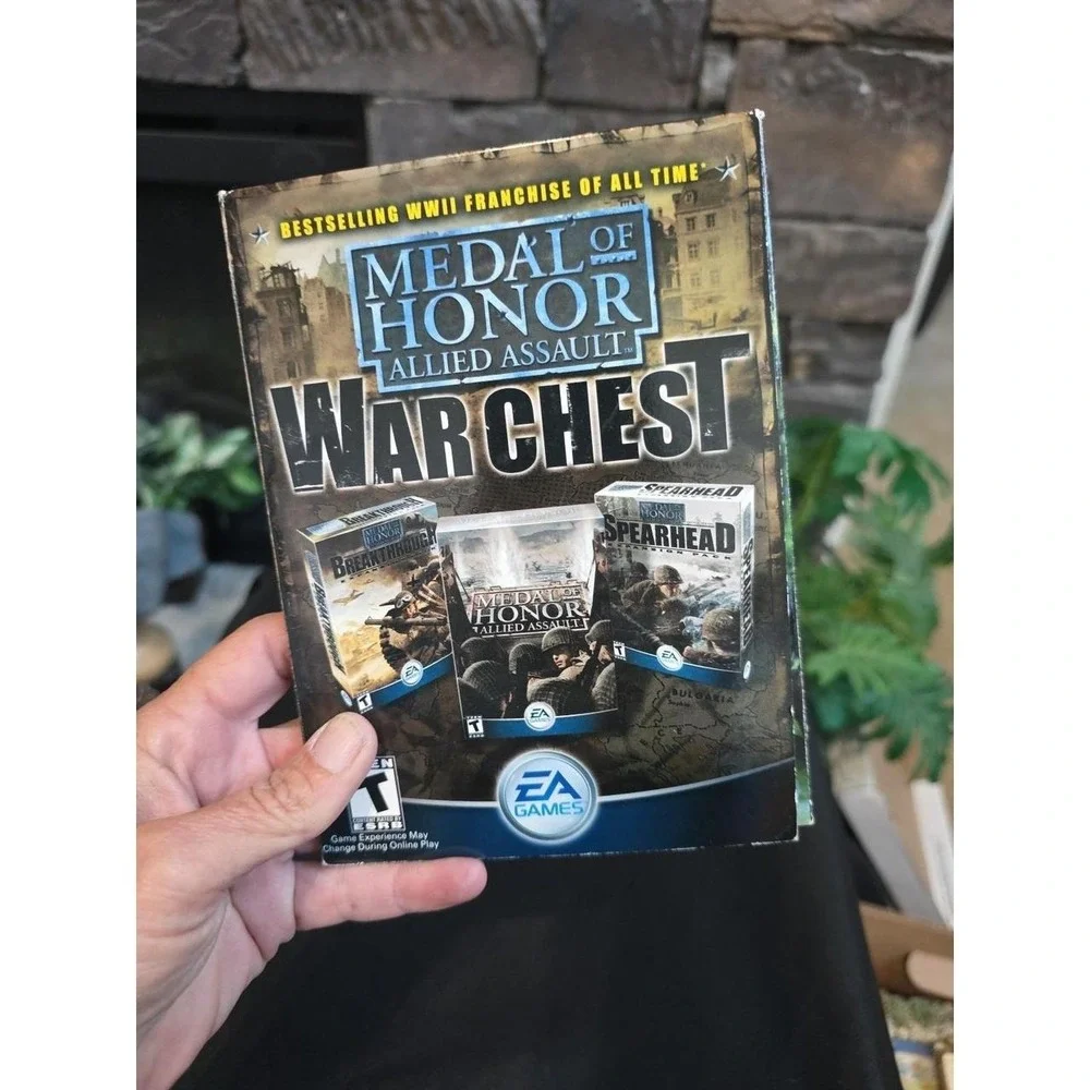 Medal Of Honor Allied Assault War Chest Big Box Complete With Expansions